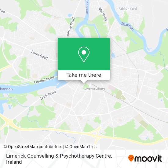 Limerick Counselling & Psychotherapy Centre map