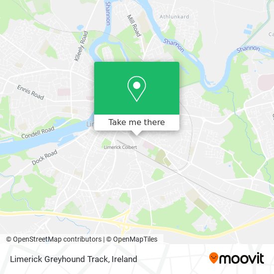 Limerick Greyhound Track plan
