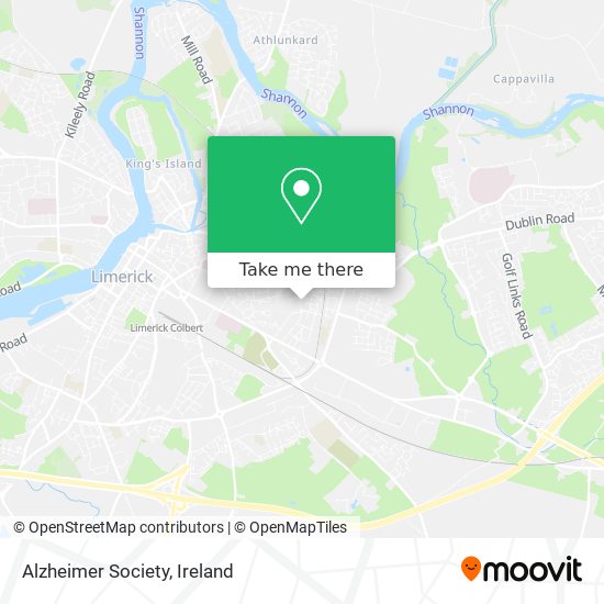 Alzheimer Society map