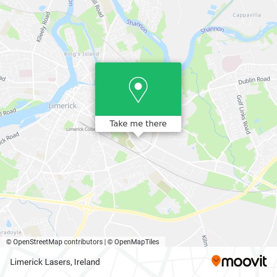 Limerick Lasers map