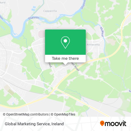 Global Marketing Service map