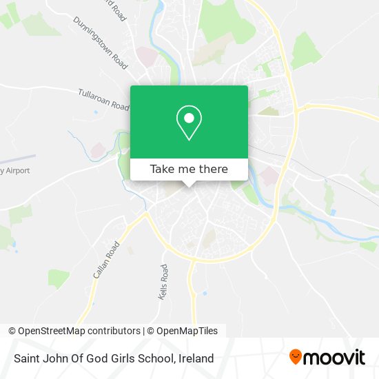 Saint John Of God Girls School map