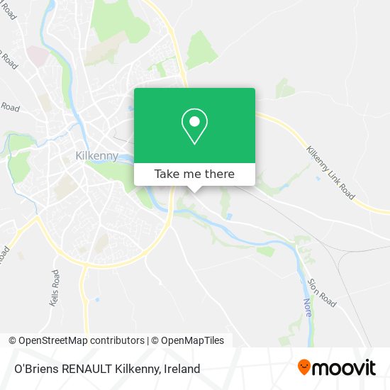 O'Briens RENAULT Kilkenny map