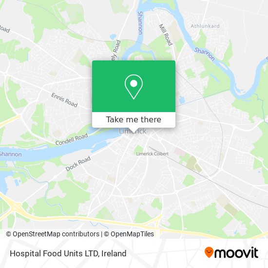 Hospital Food Units LTD map