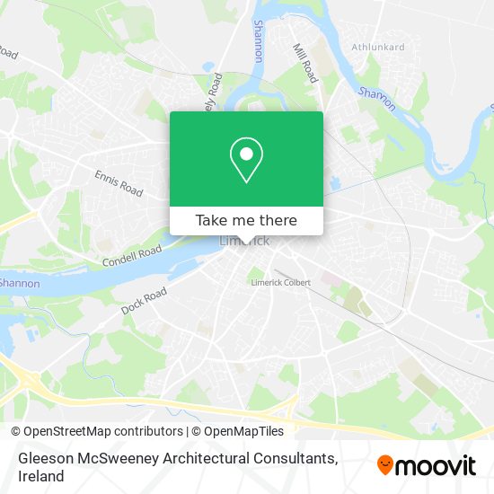 Gleeson McSweeney Architectural Consultants map