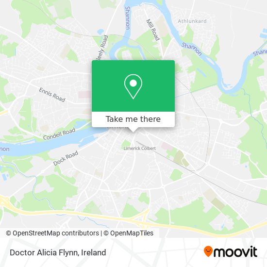 Doctor Alicia Flynn map