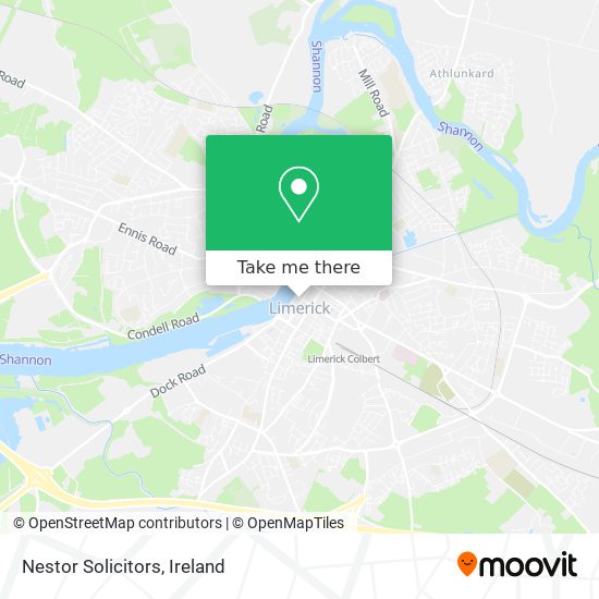 Nestor Solicitors map