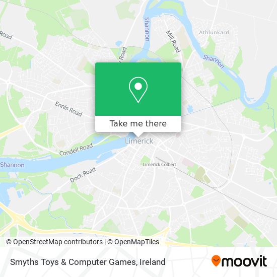 Smyths Toys & Computer Games map