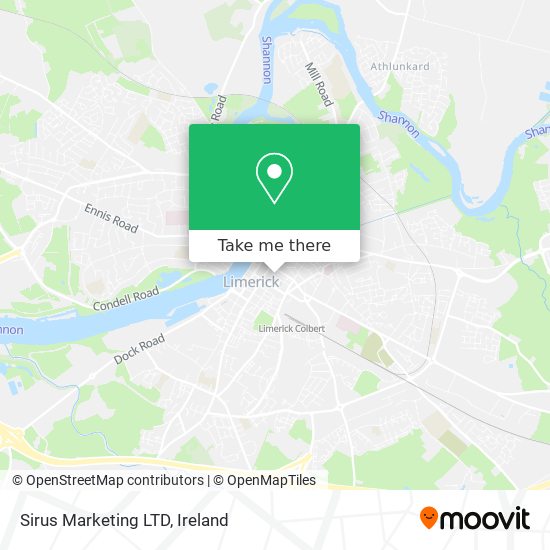 Sirus Marketing LTD map