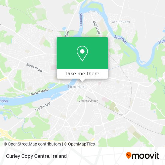 Curley Copy Centre map
