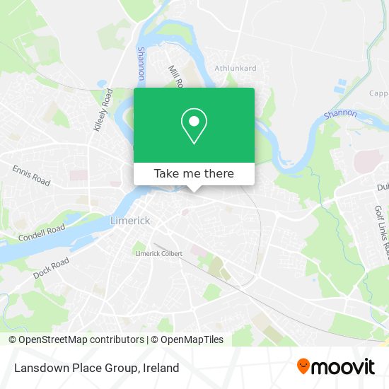 Lansdown Place Group map
