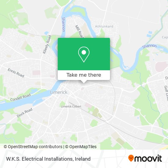 W.K.S. Electrical Installations map