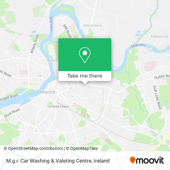 M.g.r. Car Washing & Valeting Centre map