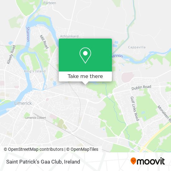 Saint Patrick's Gaa Club map