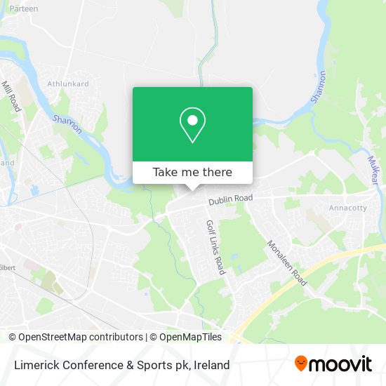 Limerick Conference & Sports pk map