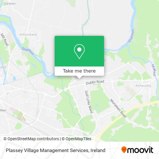 Plassey Village Management Services map