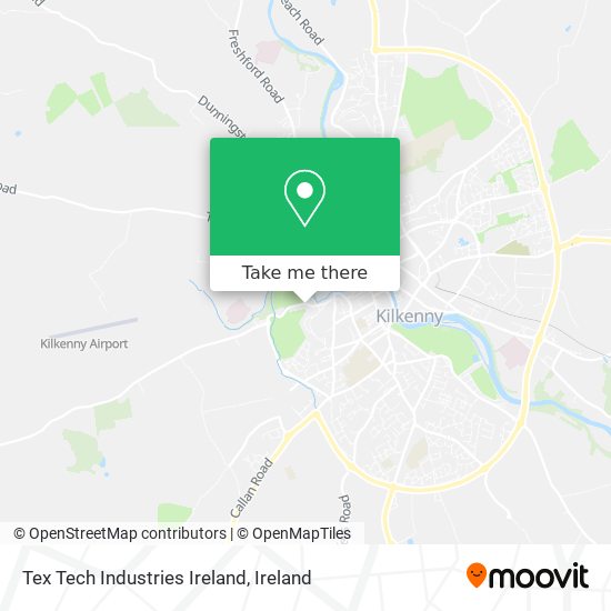 Tex Tech Industries Ireland map