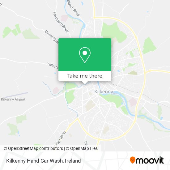 Kilkenny Hand Car Wash map