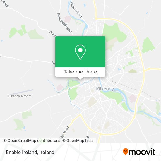 Enable Ireland map