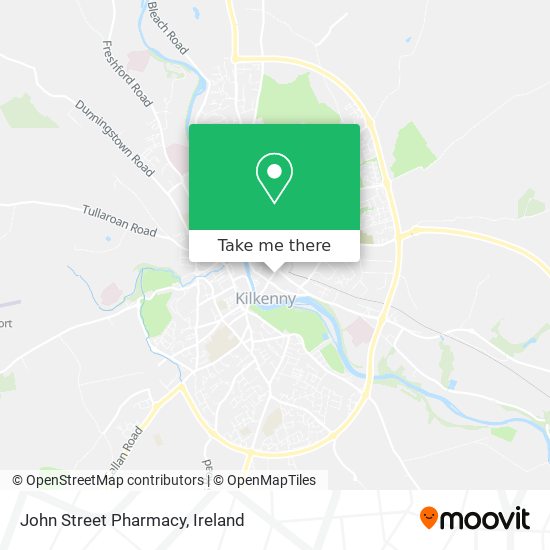 John Street Pharmacy map