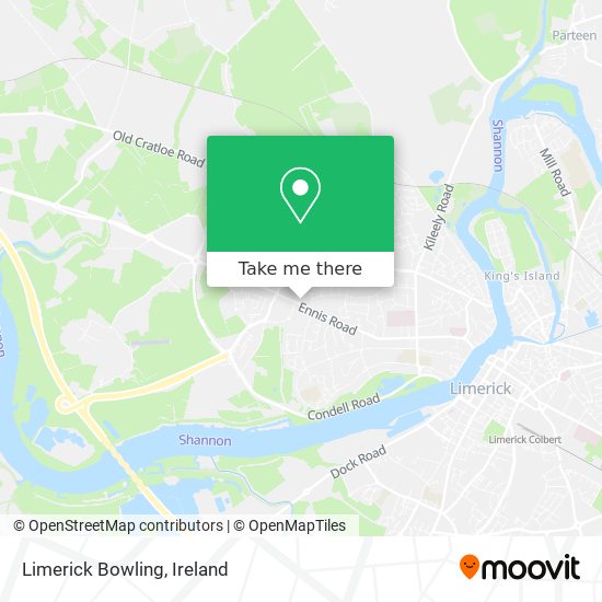 Limerick Bowling map