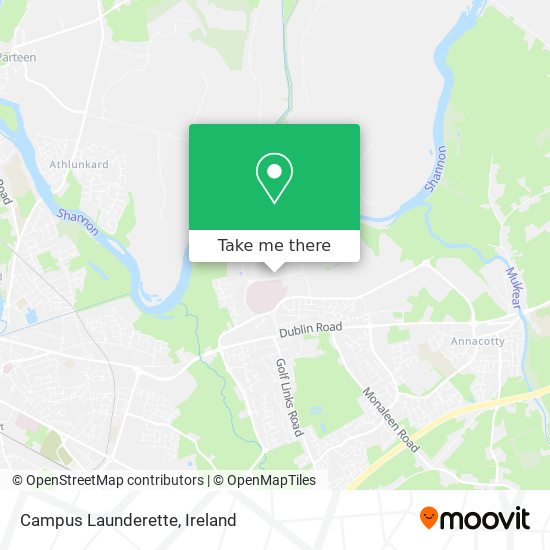 Campus Launderette map