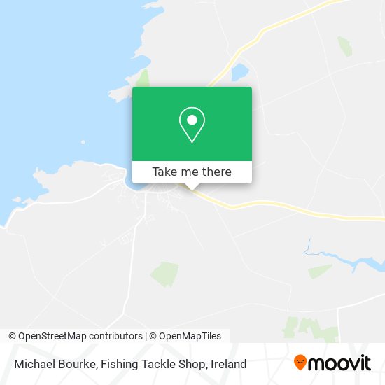 Michael Bourke, Fishing Tackle Shop map