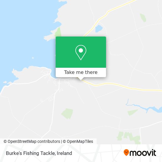Burke's Fishing Tackle map