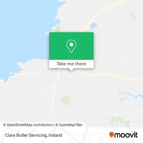 Clare Boiler Servicing map