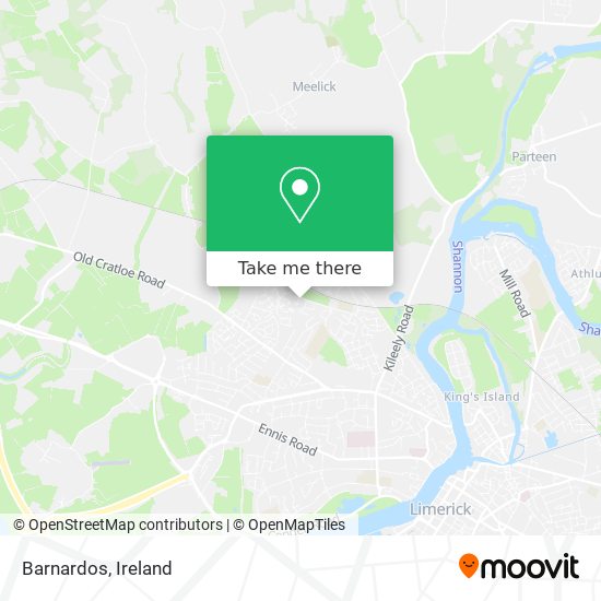 Barnardos map