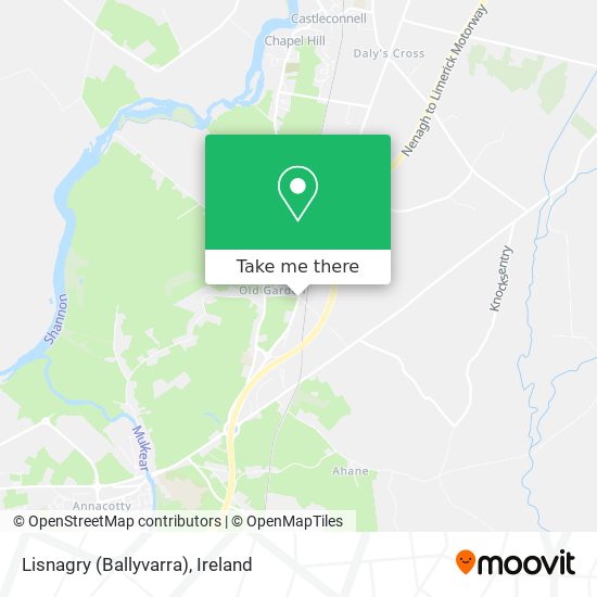 Lisnagry (Ballyvarra) map