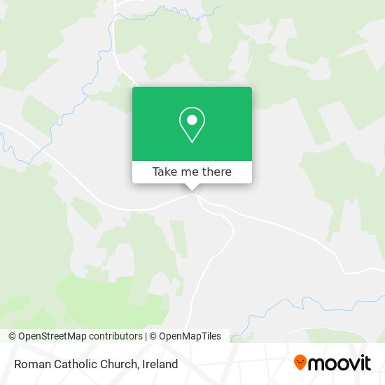 Roman Catholic Church map