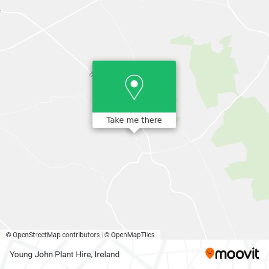 Young John Plant Hire map