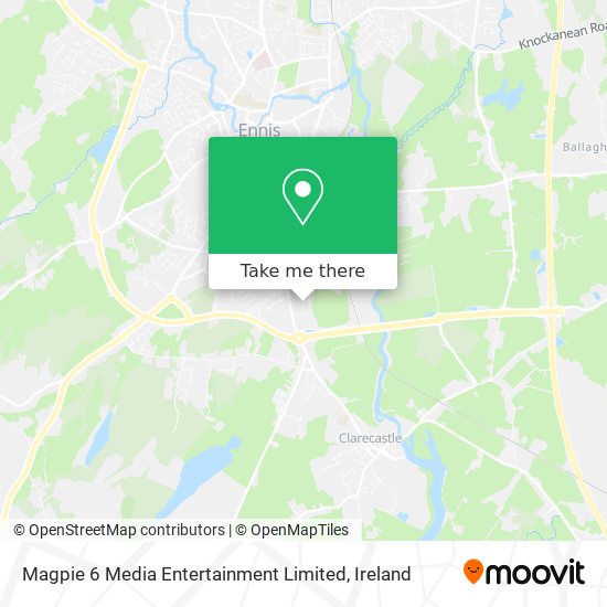 Magpie 6 Media Entertainment Limited map