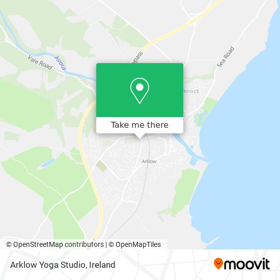 Arklow Yoga Studio map