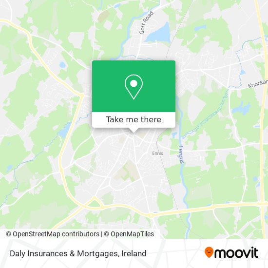 Daly Insurances & Mortgages map