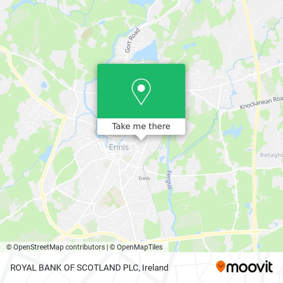 ROYAL BANK OF SCOTLAND PLC map