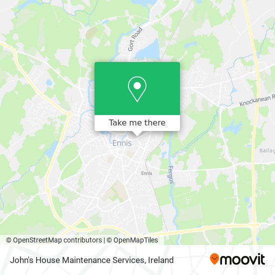 John's House Maintenance Services map