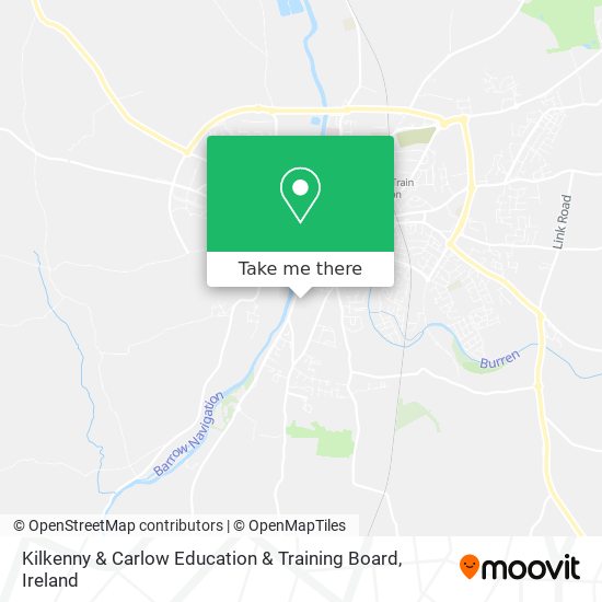 Kilkenny & Carlow Education & Training Board map