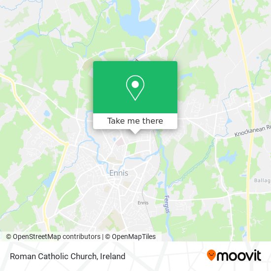 Roman Catholic Church map