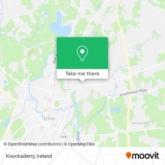 Knockaderry map