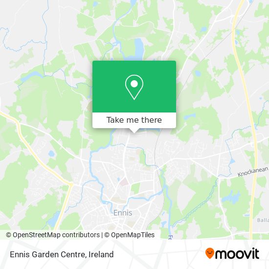 Ennis Garden Centre map