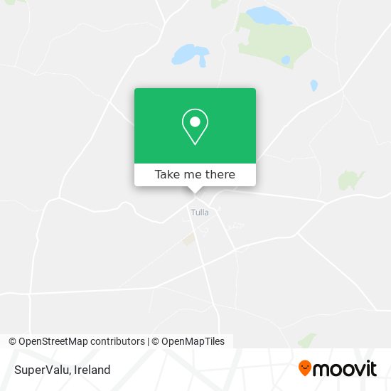 SuperValu map