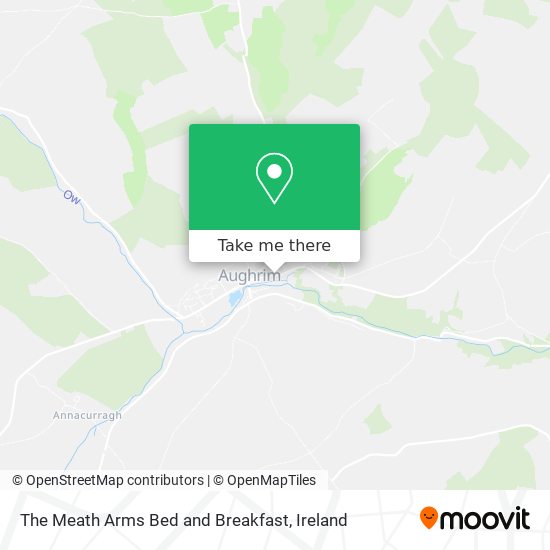 The Meath Arms Bed and Breakfast plan