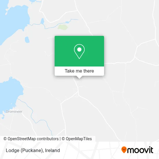 Lodge (Puckane) map