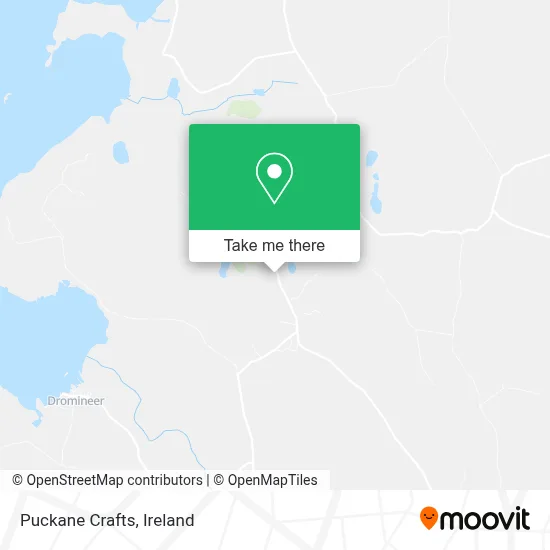Puckane Crafts map