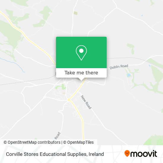 Corville Stores Educational Supplies map
