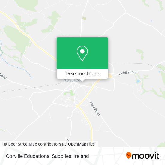 Corville Educational Supplies map