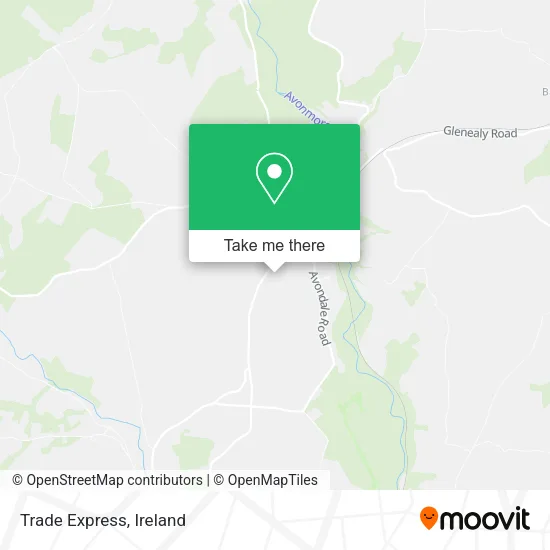 Trade Express map