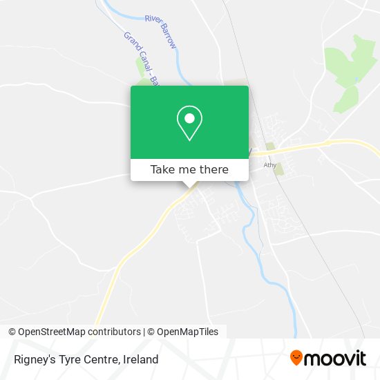 Rigney's Tyre Centre map